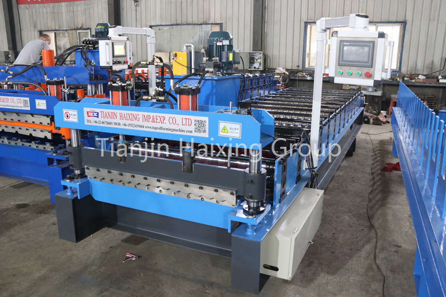 corrugated steel panel roll forming machine-7