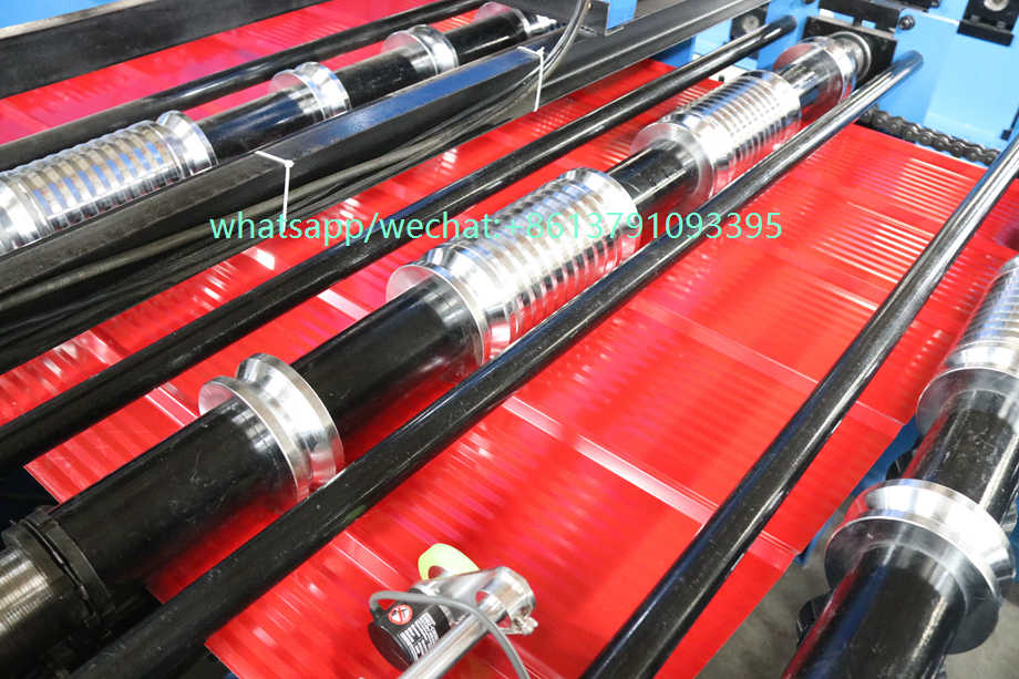 double layer roof making machine