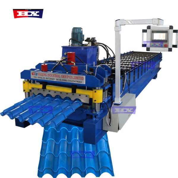 glazed tile roll forming machine