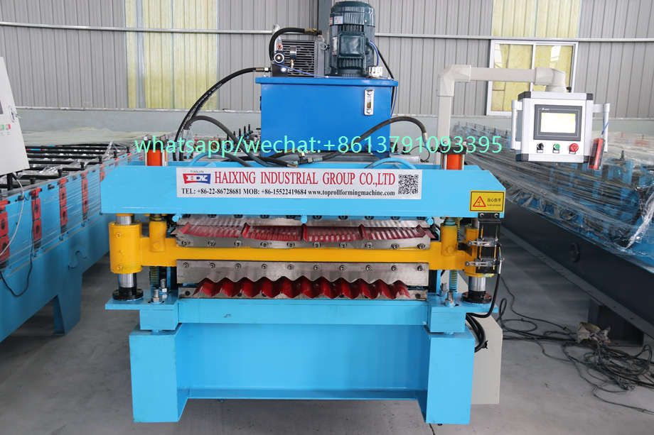 roof and wall panel roll forming machine