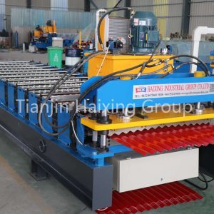 steel sheet corrugation machine