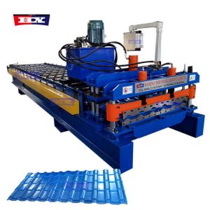 roof tile forming machine